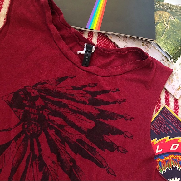 Native American Headdress Muscle Tank - Picture 2 of 3